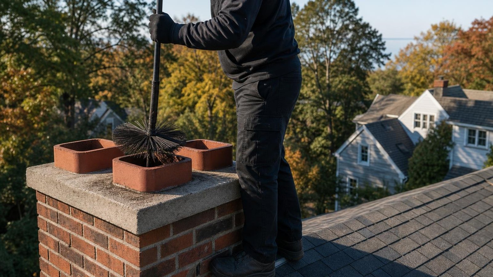 Practical chimney sweep & inspection in Manhasset